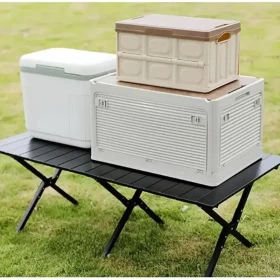 Portable Picnic Metal Folding Table (116×59 cm)