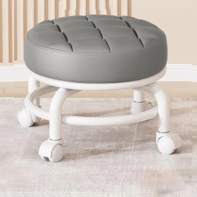 Wheeled Low Stool
