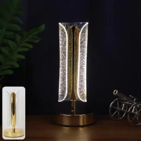 Crystal LED Table Lamp – Touch Control