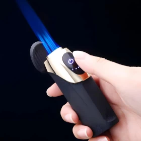 USB Rechargeable Triple Jet Flame Torch Lighter