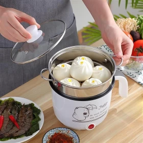 1.8L Electric Hot Pot – Stainless Steel Rapid Cooker