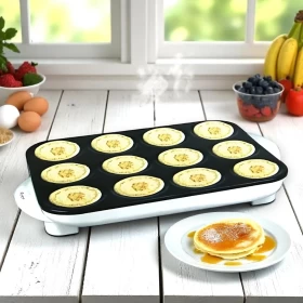 SUMO 12-Pit Pancakes & Omelets Maker, 1200W