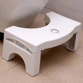 Foldable Non-Slip Toilet Step Stool for Bathroom