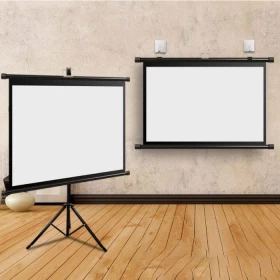 84-Inch Projector Screen with Tripod
