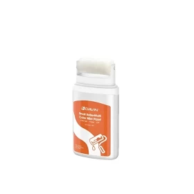 Small Roller Wall Patching Brush with Latex Paint - White 100 g