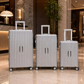 Premium Polycarbonate Hardshell 3-Piece Luggage Set
