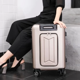 Travel Suitcase with 360° Spinner Wheels 20-Inch