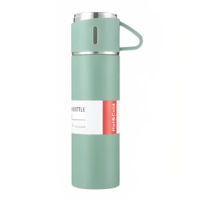 Gift Box Set Flask with 3 Cup 500Ml