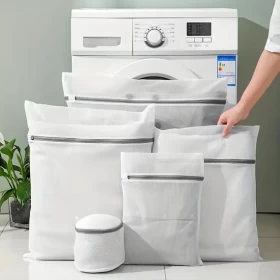 Reusable Mesh Bags for Laundry & Delicates-5Psc