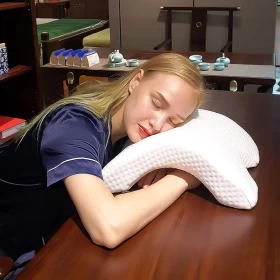Memory Foam Pillow with Arm Hole , Anti Hand Numb