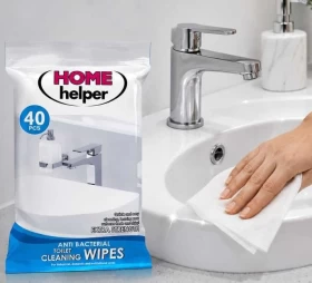 Bathroom Cleaning & Sanitizing Wipes – 40 Wipes