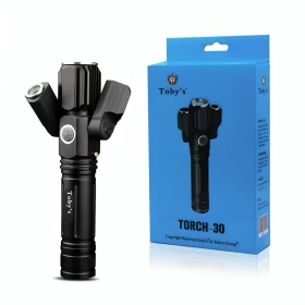 1000 Lumens Rechargeable Tactical LED Flashlight Waterproof With Zoom