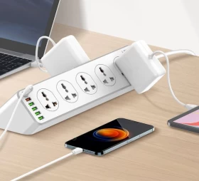 LDNIO SC10610 Power Socket PD 20W Fast Charging Smart Power Stri