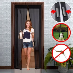 Magic Mesh Hands-free Magnetic Screen Door-210CM