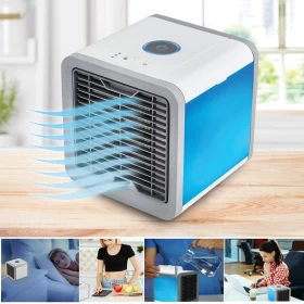 Mini USB Portable Arctic Air Cooler with 7 Colorful lights
