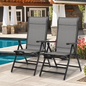 Folding Chair – Grey