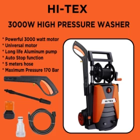 3000W Pressure Washer – 170 Bar High Power Cleaner