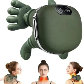 Heated Massage Master – Wireless Neck & Shoulder Massager 4D