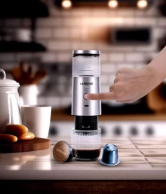 LePresso Portable Espresso – Powder & Nespresso Pod Compatible