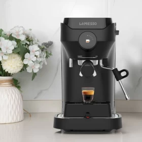LePresso LUCENERO Espresso Coffee Machine  (Black)