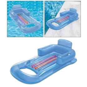 BEST WAY Designer Fashion Lounge | Stylish Inflatable Lounger for Pool, Beach & Home  62” x 35”