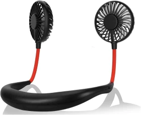 Portable Neck Fan - USB Rechargeable Fan with 3 Speeds Adjustable
