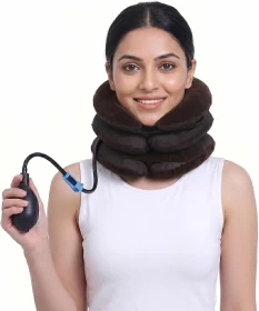 Inflatable Cervical Neck Traction Pillow