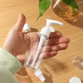 8 Piece Travel Toiletry Bottles Set with Accessories