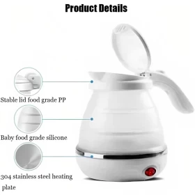 Travel Foldable Electric Kettle-600 ml