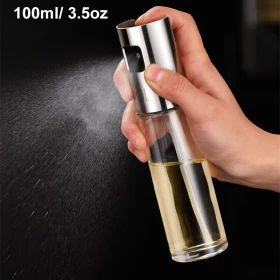 Glass Oil and Vinegar Spray Bottle for Cooking -80ml